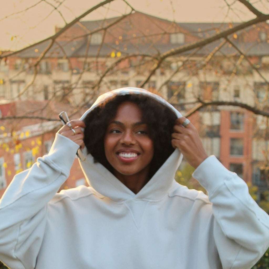 HOODIE "LA ORIGINAL" GLACIER GREY